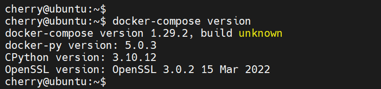 checkl-docker-compose-version-ubuntu-24.04