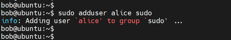 add-regular-user-to-sudo-group-using-adduser-command