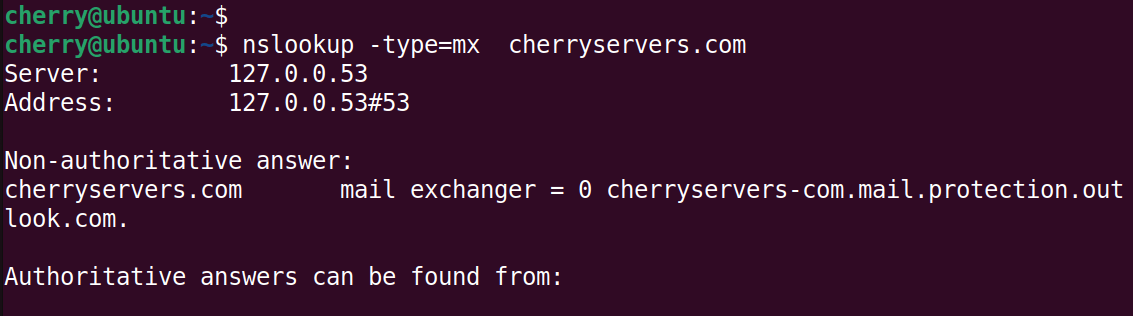 nslookup-command-mail-server-lookup