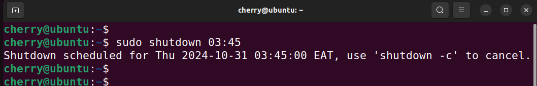 shutdown-linux-system-at-specific-time