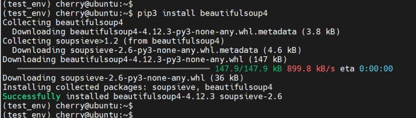 install-beautifulsoup-using-pip